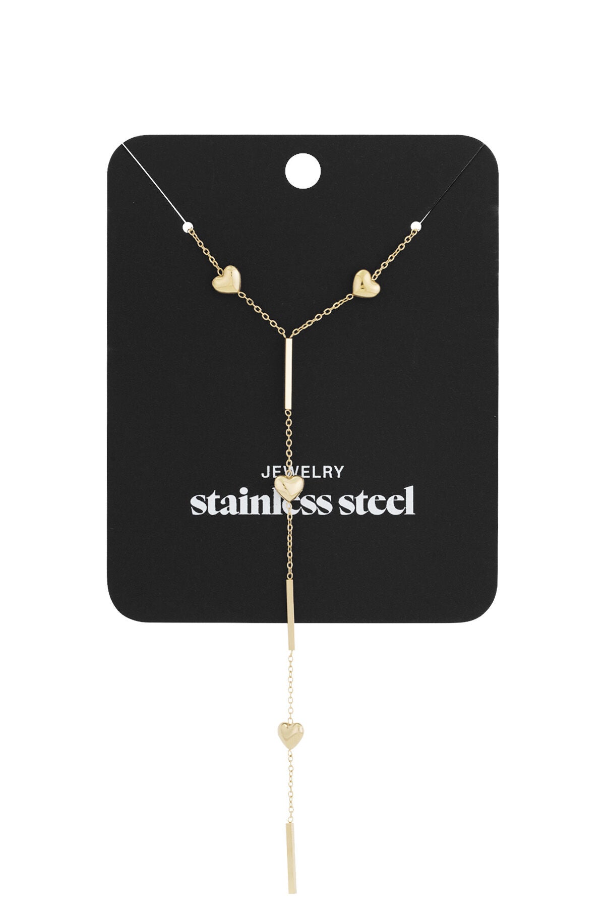 simple heart necklace