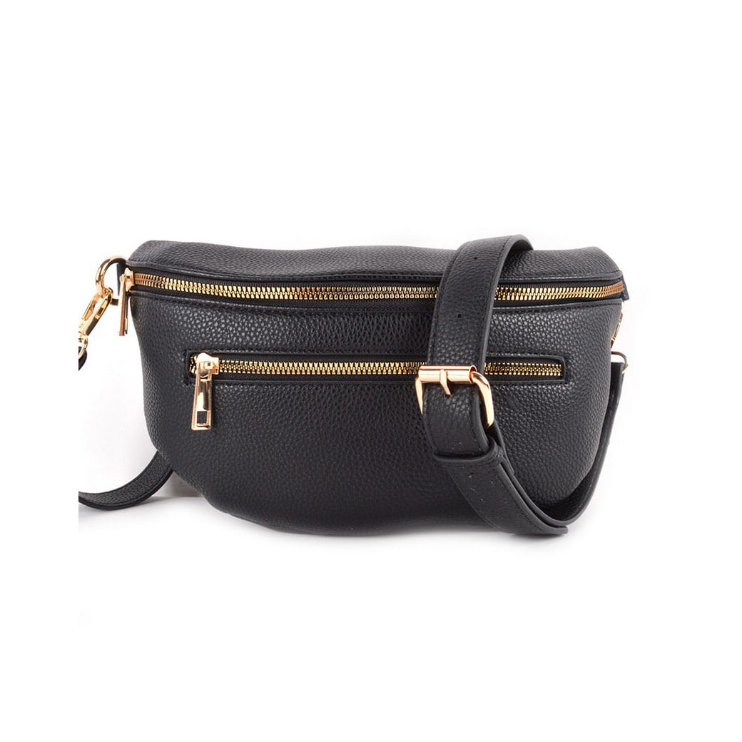 COOSZ_lederen heuptassen zwart