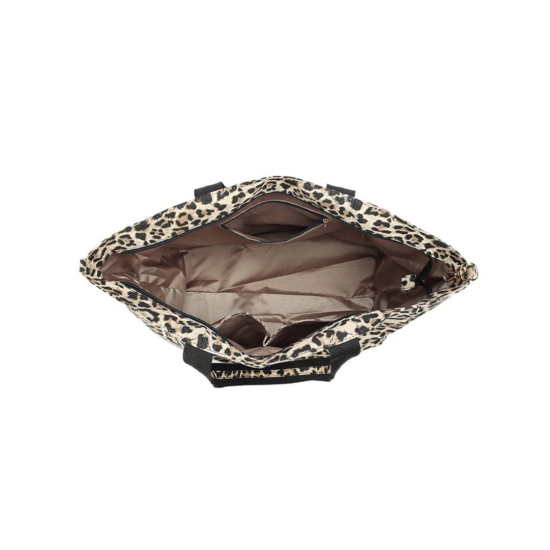 Kunslederen handtas | Panter | 80149