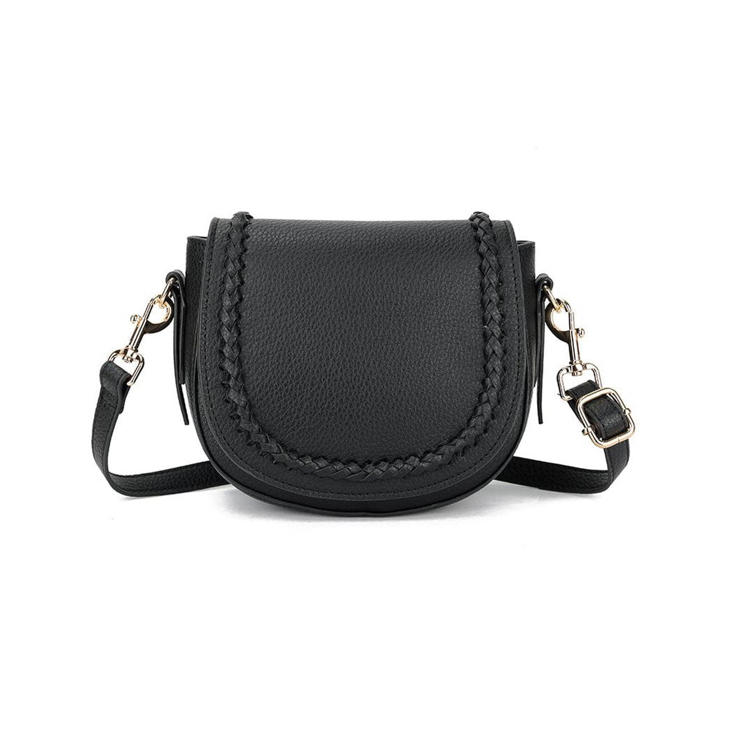 COOSZ_lederen tas zwart