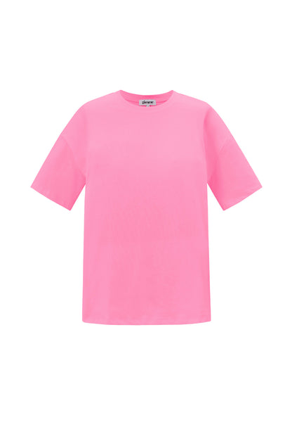Cotton Women's T-shirt Casual Letters