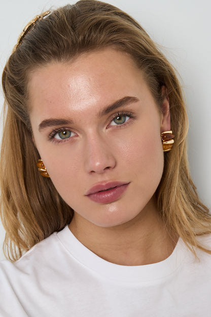 Alloy Stud Earrings Irregular Shape Casual Daily Simple Series Women's jewelry