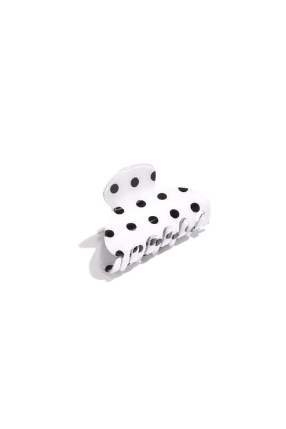 Elegant Imitation Acetate Polka Dot Hair Claw