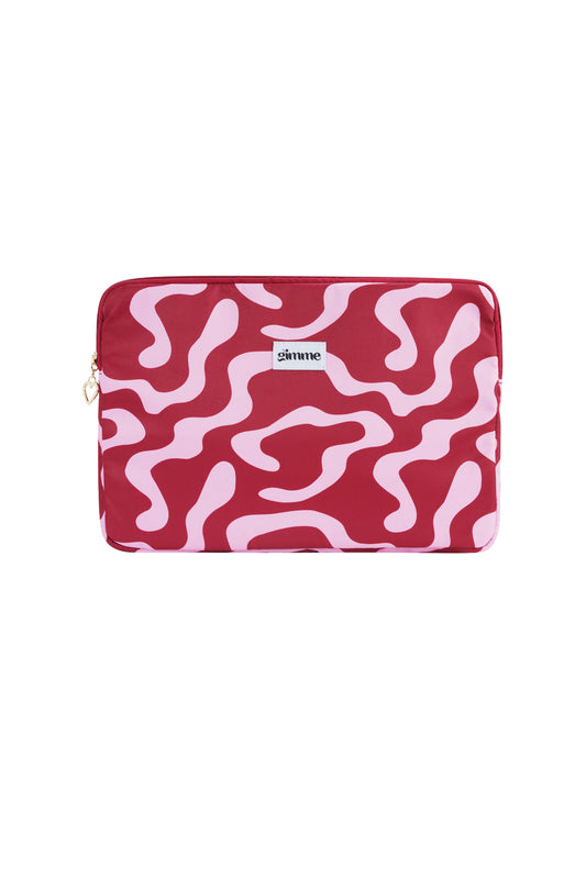 Gimme pattern laptop case - 13 inches
