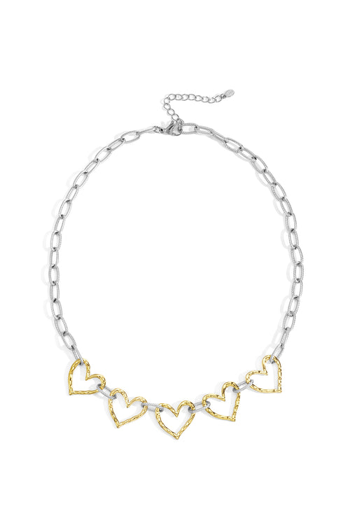 Stainless Steel Chain Necklaces Heart Casual Daily Simple Series Women's jewelry