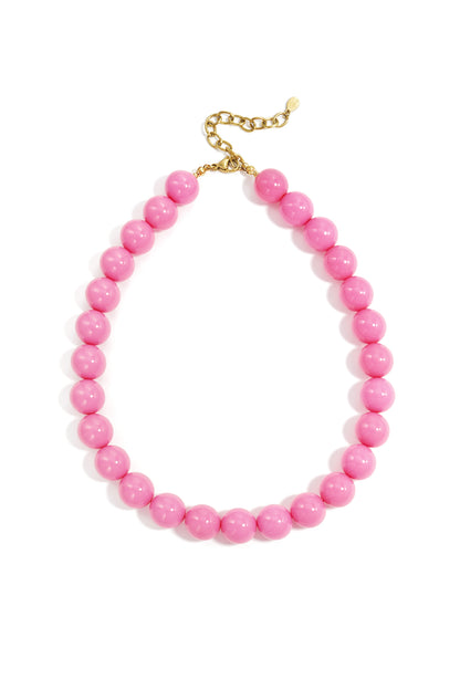 Ketting met grote kralen