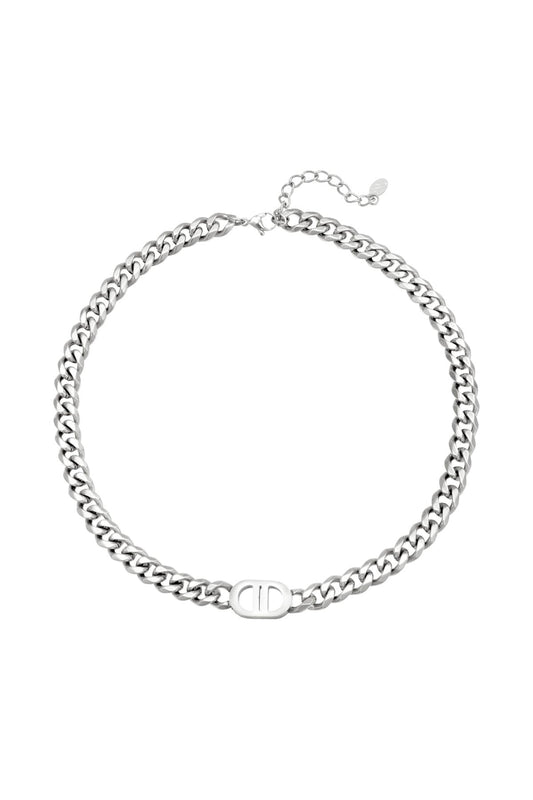 Necklace The Good Life Gold Color Stainless Steel
