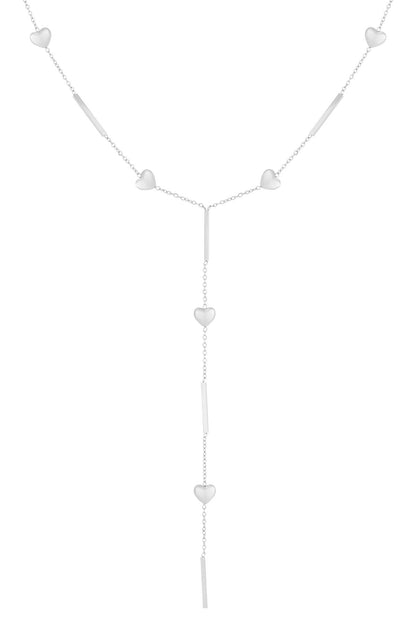 simple heart necklace
