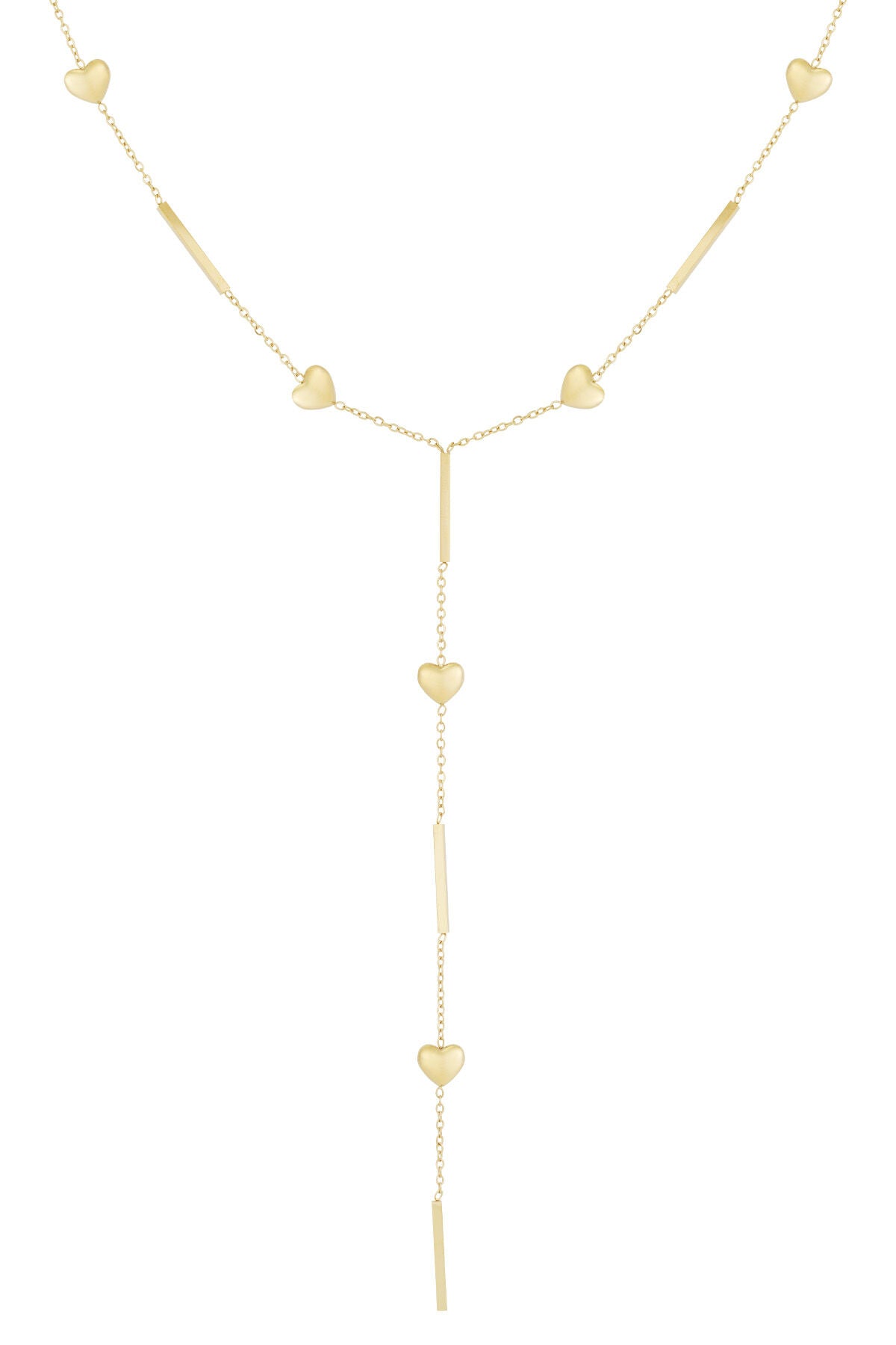simple heart necklace