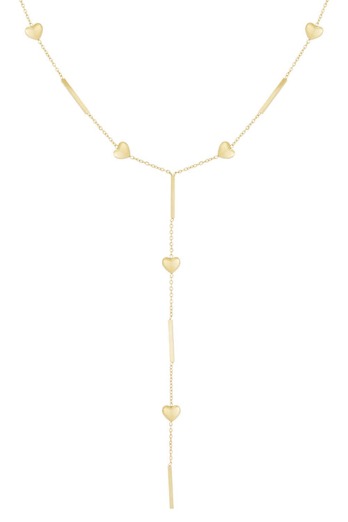 simple heart necklace