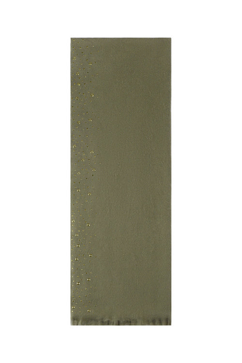 Winter scarf with stones