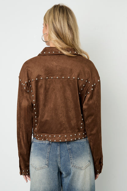 Woven Polyester Fiber Women's Jacket Street Elegant Specialty Solid Color Fall/Winter