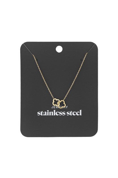 linked luck necklace