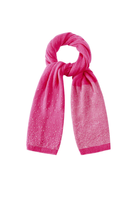 Scarf with stones