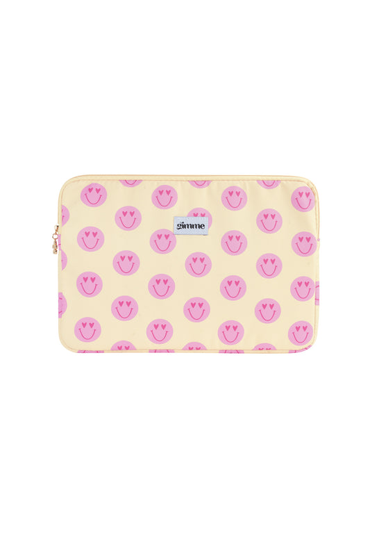 Gimme Smiling Face Laptopsleeve - 13 inches