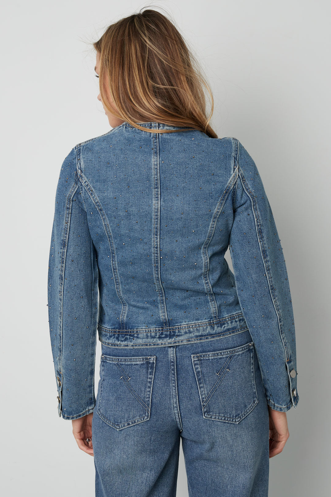 Denim Women's Cropped Jacket Classic Fit
