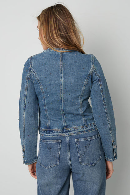 Denim Women's Cropped Jacket Classic Fit