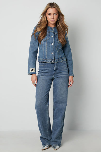 Denim Women's Cropped Jacket Classic Fit