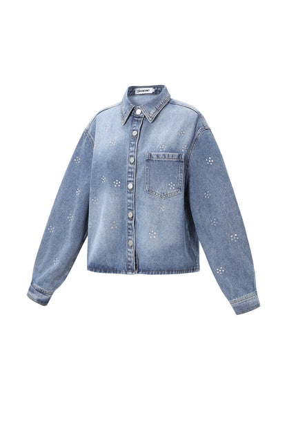 Strass Denim Jacket