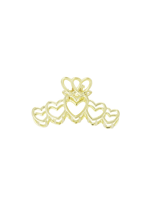 Elegant Alloy Hair Clips in Silver and Gold