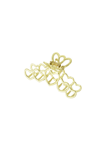 Elegant Alloy Hair Clips in Silver and Gold