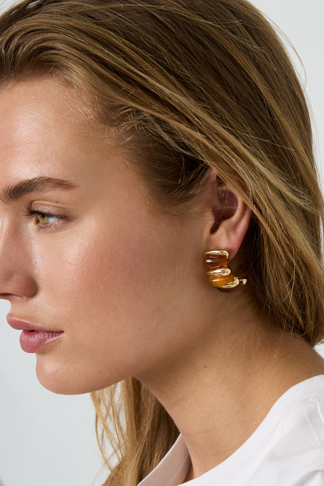 Alloy Stud Earrings Irregular Shape Casual Daily Simple Series Women's jewelry