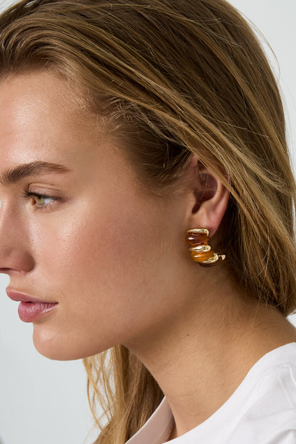 Alloy Stud Earrings Irregular Shape Casual Daily Simple Series Women's jewelry