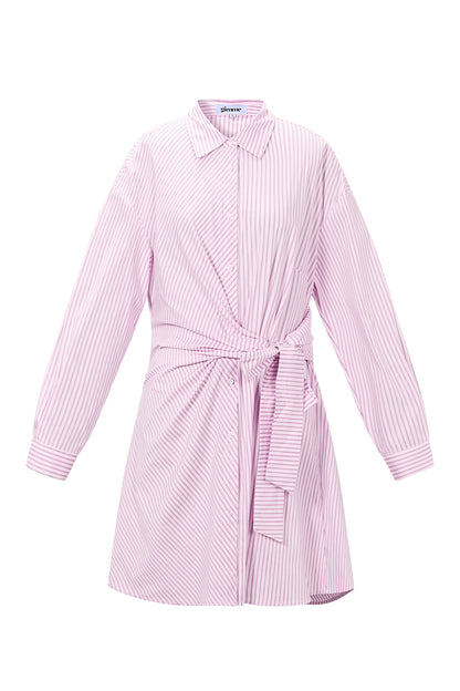 Knotted Blouse Dress