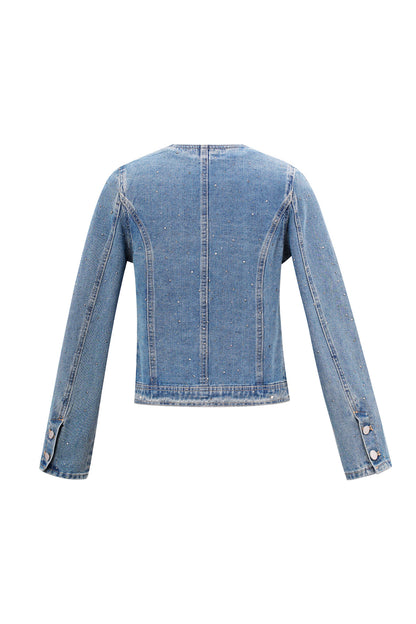 Denim Women's Cropped Jacket Classic Fit
