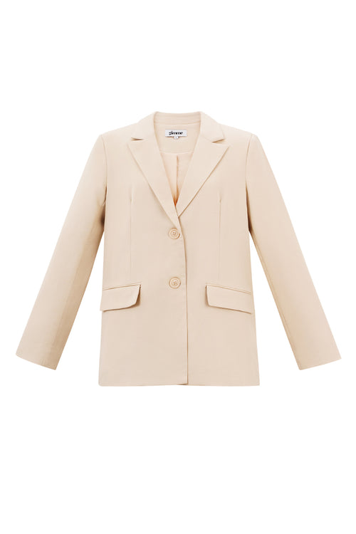 Polyester Women's Suit Set Tailored Bow Detail