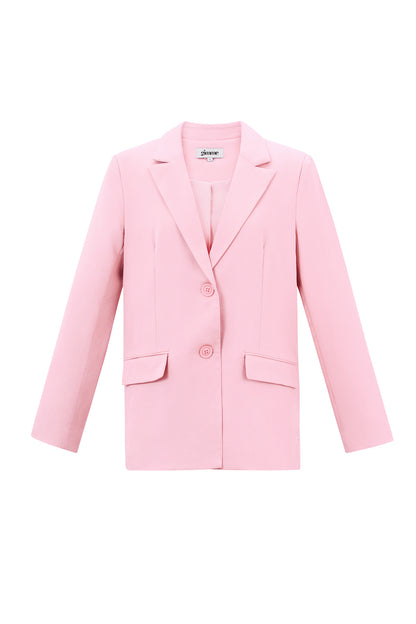 Polyester Women's Suit Set Tailored Bow Detail