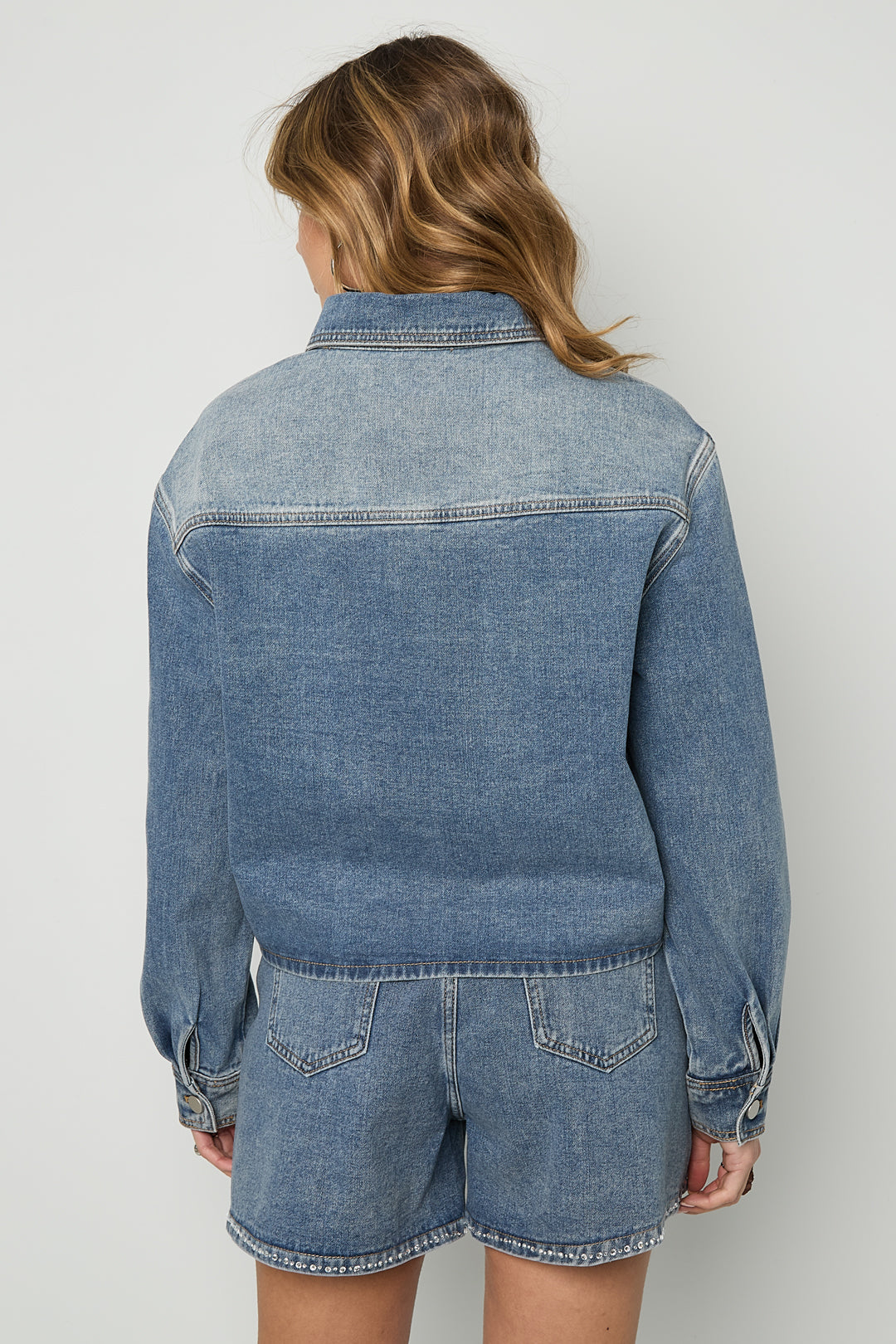 Strass Denim Jacket