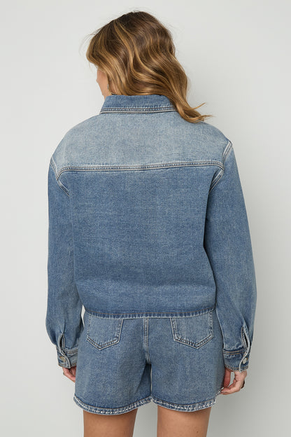 Strass Denim Jacket
