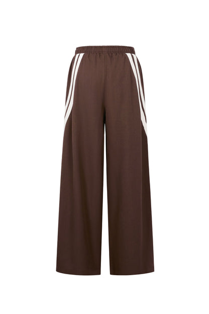 Striped trousers