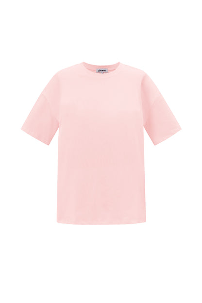 Cotton Women's T-shirt Casual Letters