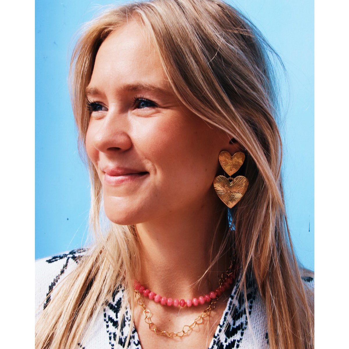 Verklaring Earring 2 harten