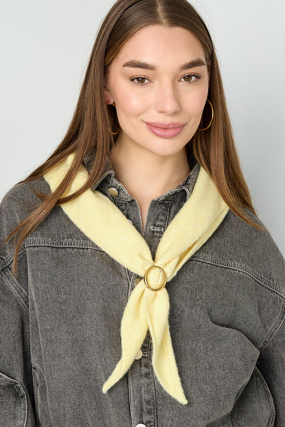 Winter scarves Solid Color Casual Polyester Daily Accessories