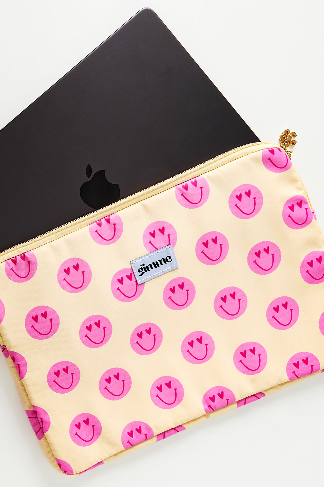 Gimme Smiling Face Laptopsleeve - 13 inches