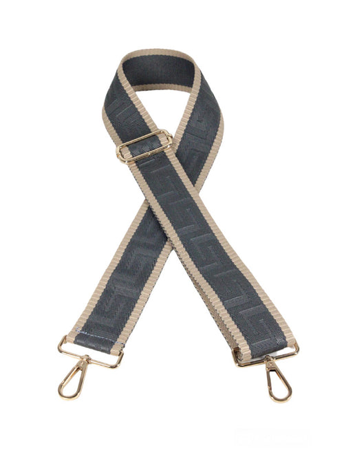 Bagstrap grijs blauw