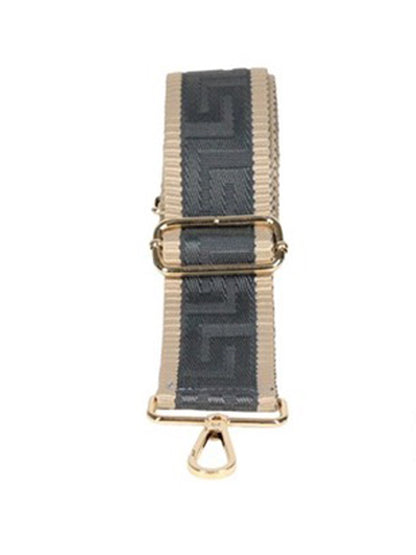 Bagstrap grijs blauw