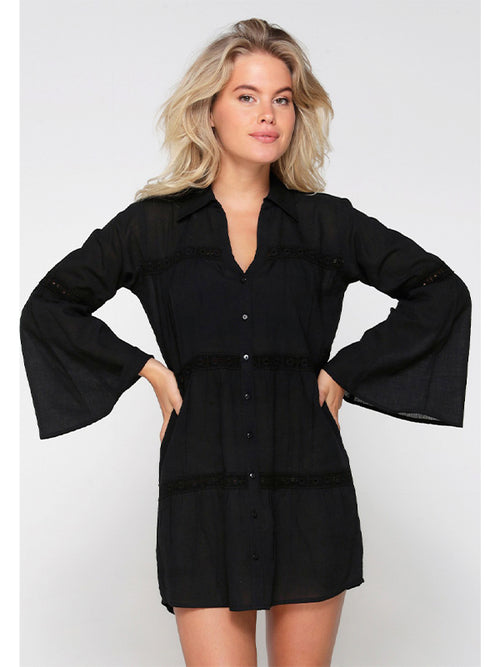 LingaDore Strandtuniek zwart