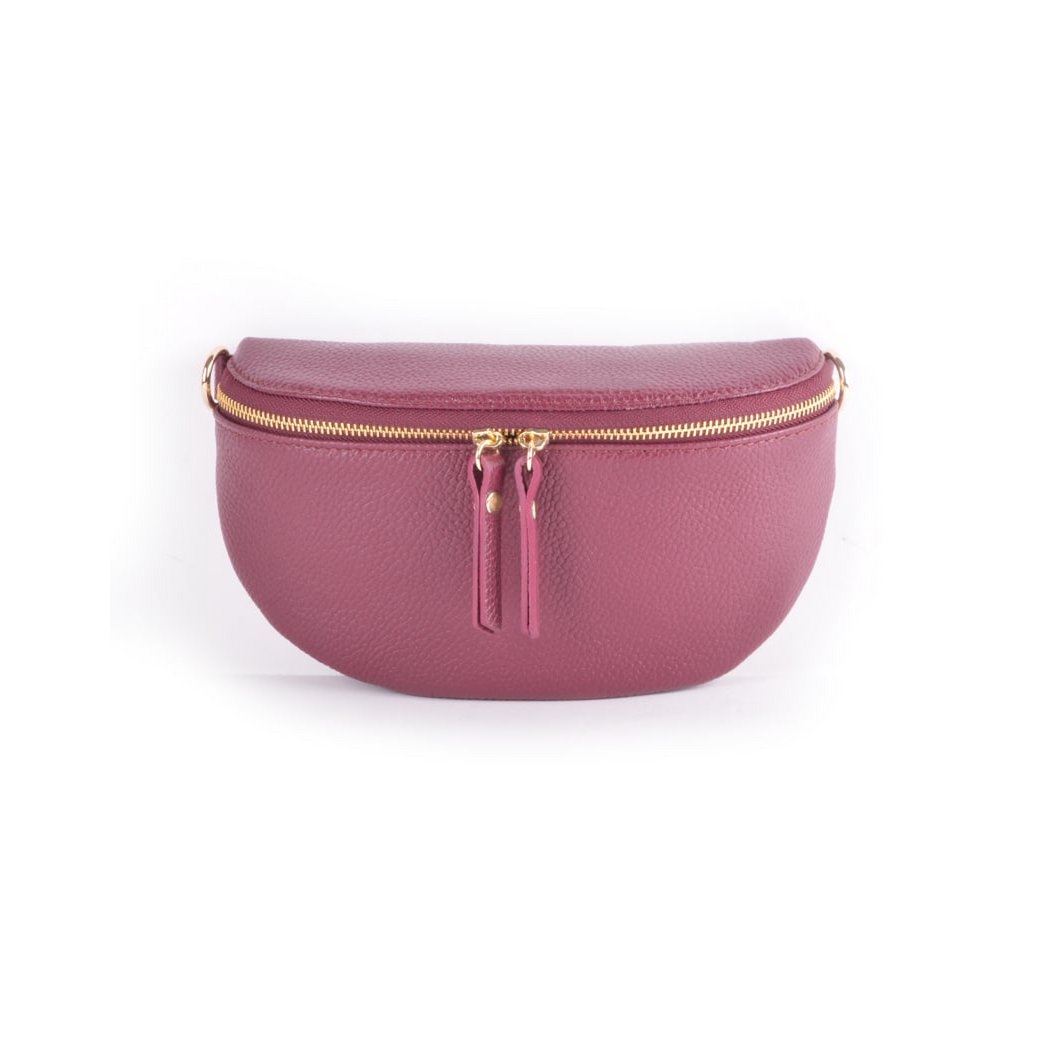 COOSZ_lederen heuptassen bordeaux