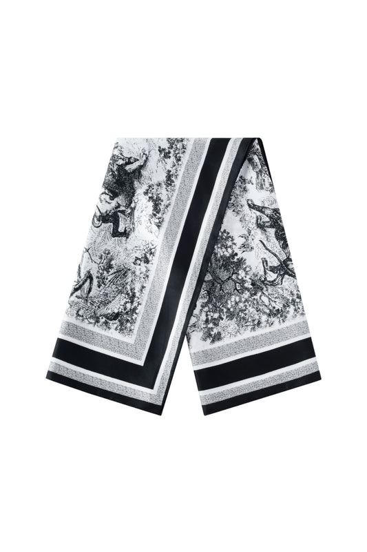 Summer scarves Flower Daily Polyester Daily Accessories