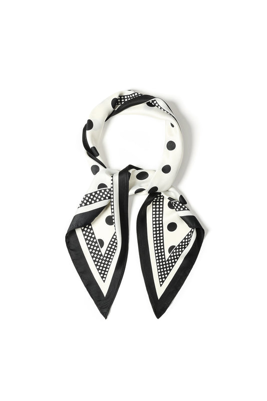 Summer scarves Polka Dots Daily Polyester Daily Accessories