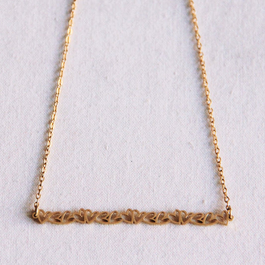 COOSZ_Bazou_hartjes ketting goud