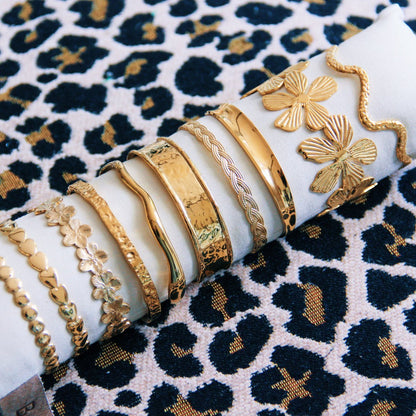 Bangle golf klein - goud