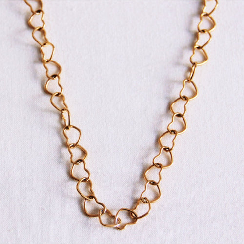 Bazou | Gekoppelde harten ketting