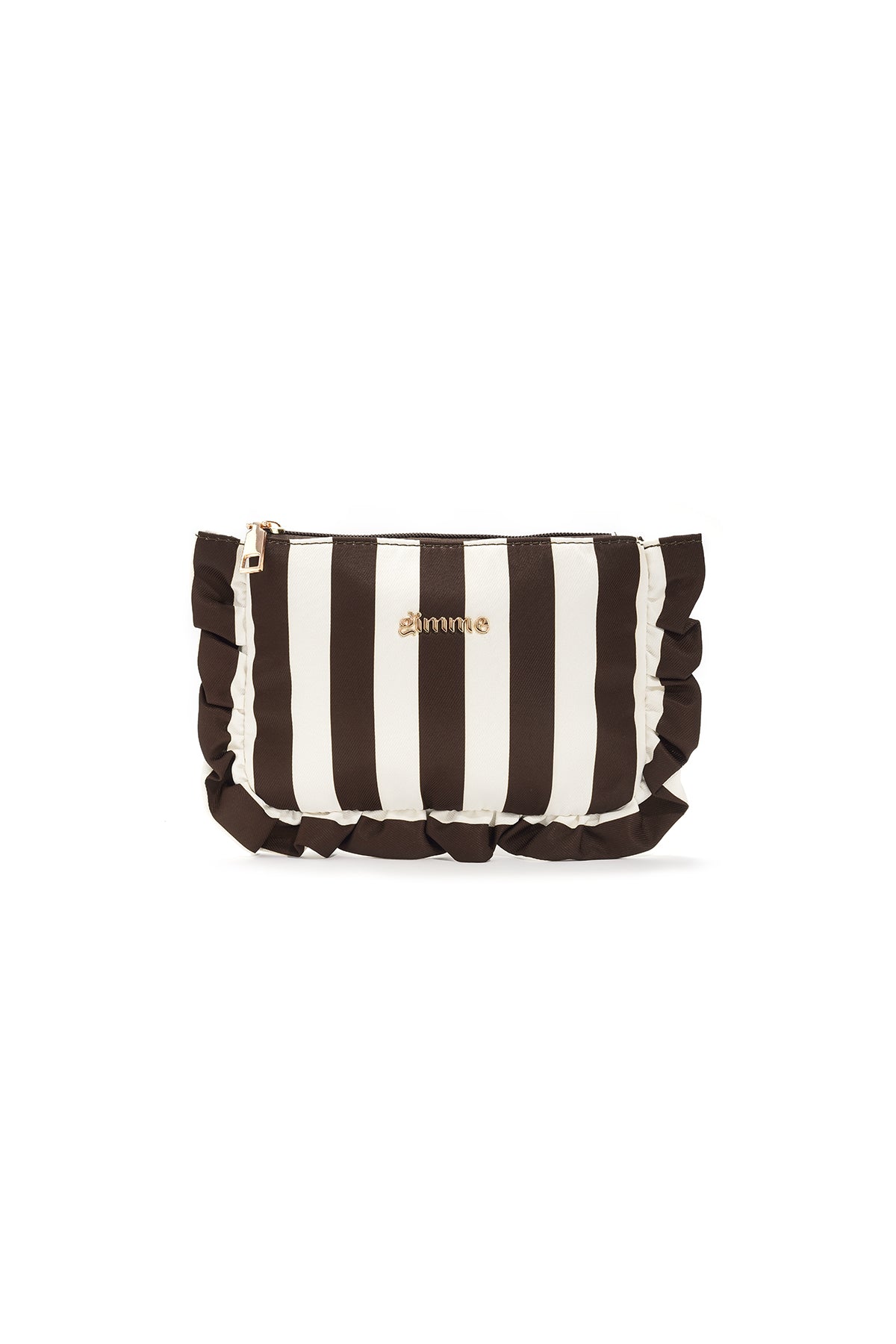 Make-up tasjes met strepen, eenvoudig, polyester, dagelijkse accessoires