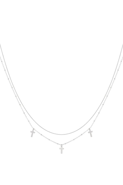   Layered Necklaces Cross Casual Daily Simple Series Women's jewelry