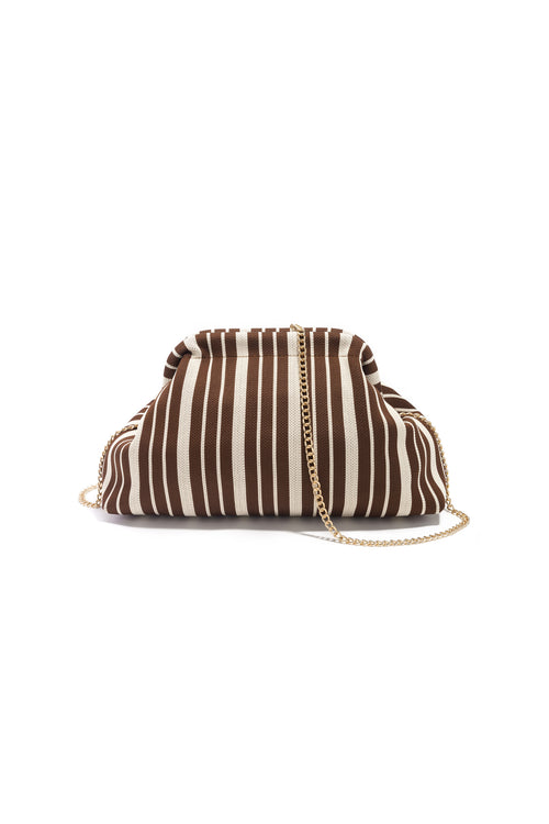 Crossbodytassen met strepen van polyester. Accessoires.